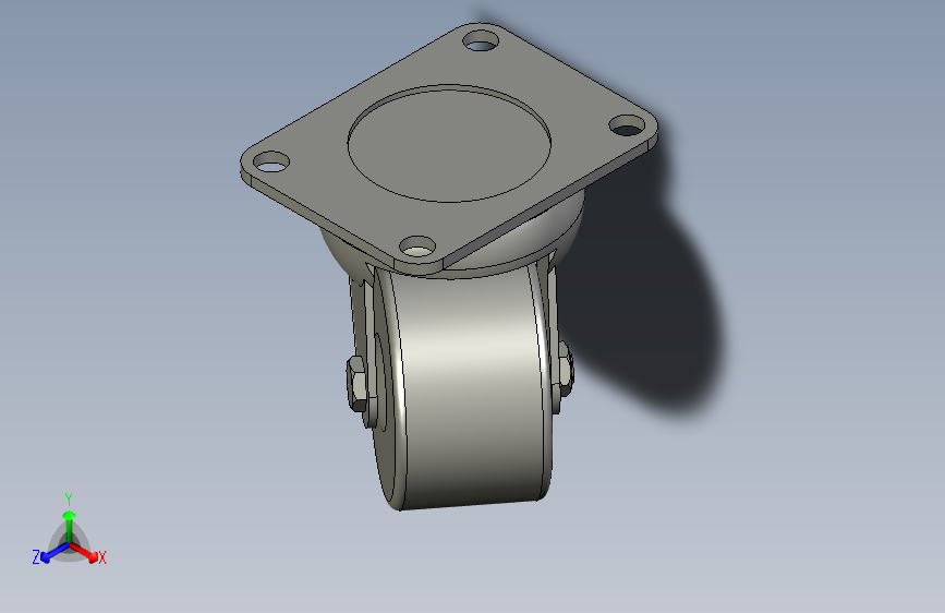 脚轮-重载-J-CRB16-D75B-NN-怡合达-0