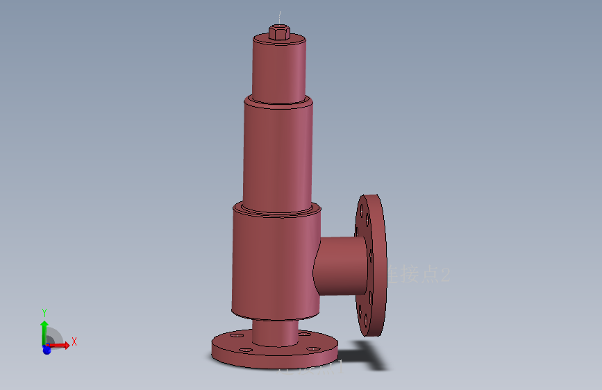 法兰安全阀 A42F-16 DN50