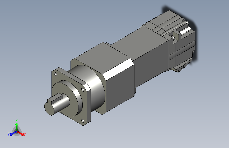 卡扣减速机伺服组合