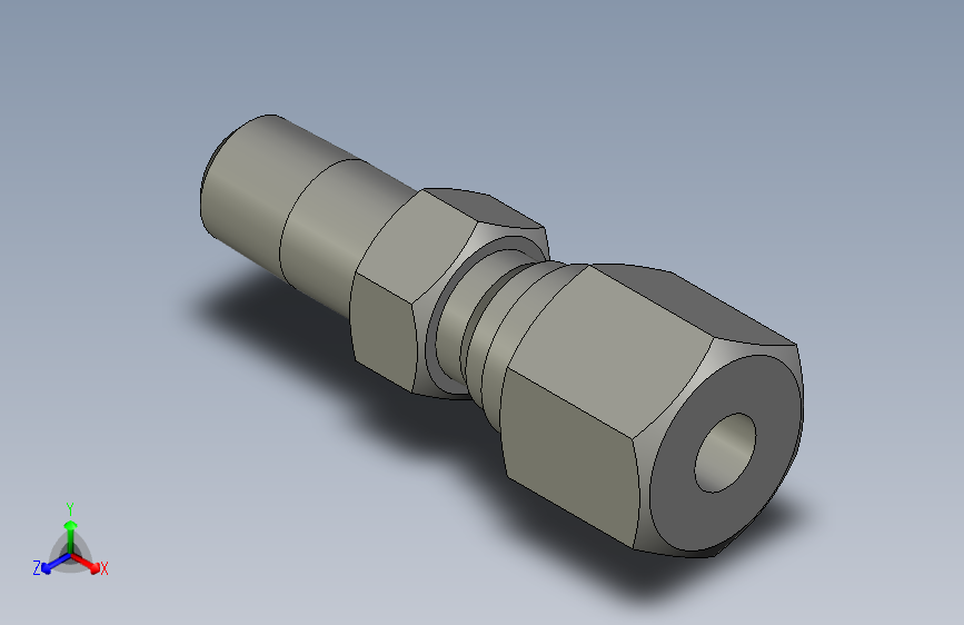 卡套式锥螺纹端对接直通管接头_6