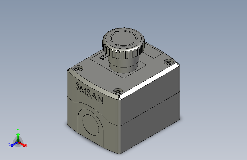 可旋转复位和拉拔复位急停按钮GOB-1A70M-YW_70MC