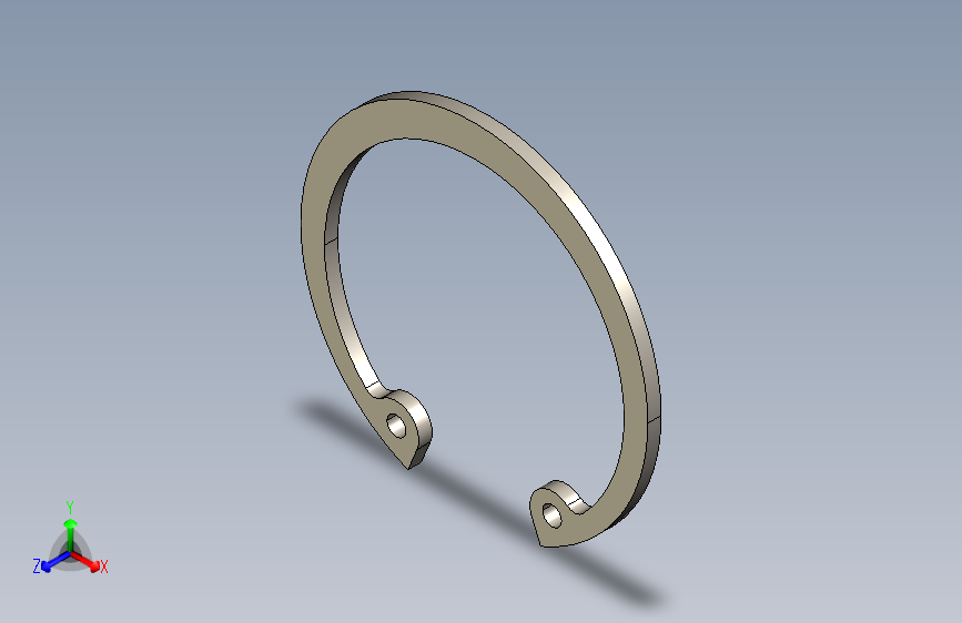 孔用弹性挡圈A型42