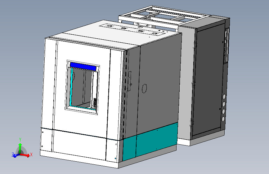 1立方水冷高低温试验箱