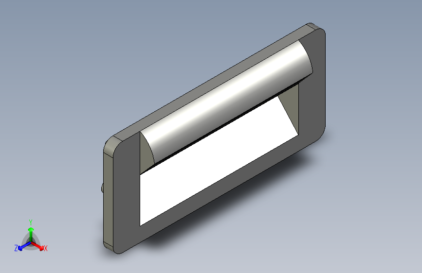 拉抽嵌入式HQHR工程塑料拉手HQHR960916C