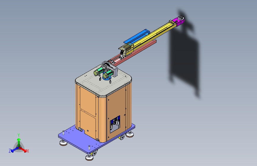 冲压机械手TC-505装配体