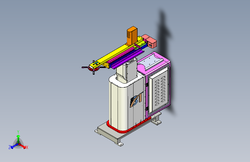 四轴冲压机械手摆臂机器人油压机冲床