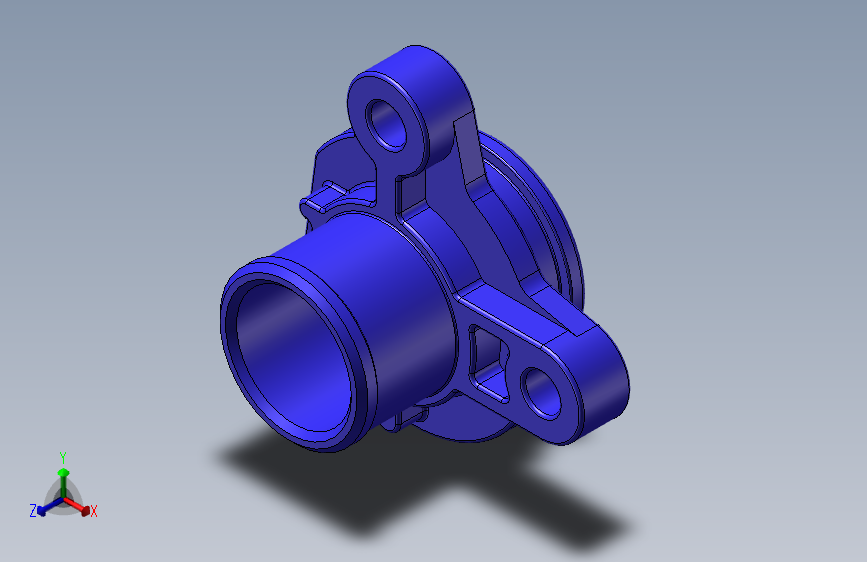 某德国汽车进水口