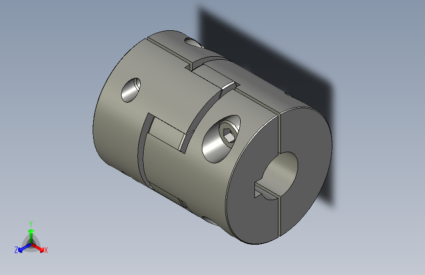 联轴器D40L50_1下齿轮