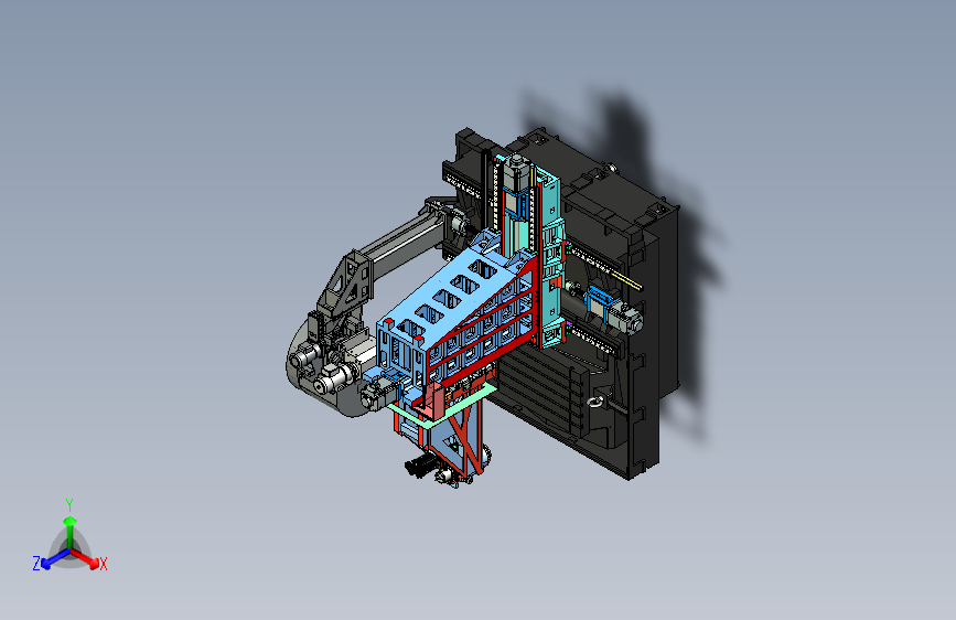 SHY-立加全封闭数控加工中心    五轴加工中心多轴机床