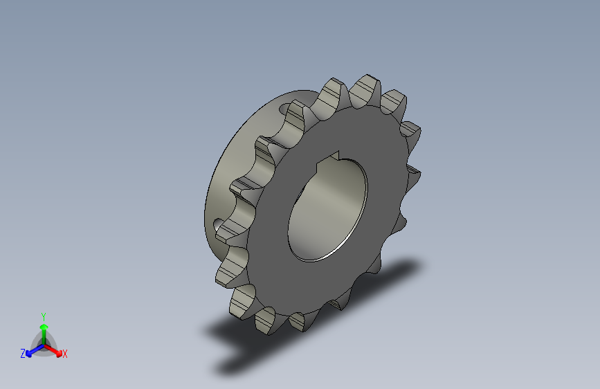 链轮节距1587550N16S--16SB62H25L35R1