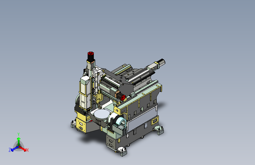 SAKC-天车龙门立式五轴摇篮加工中心     五轴加工中心多轴机床