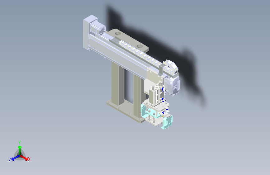 同步轮模组移载夹取结构