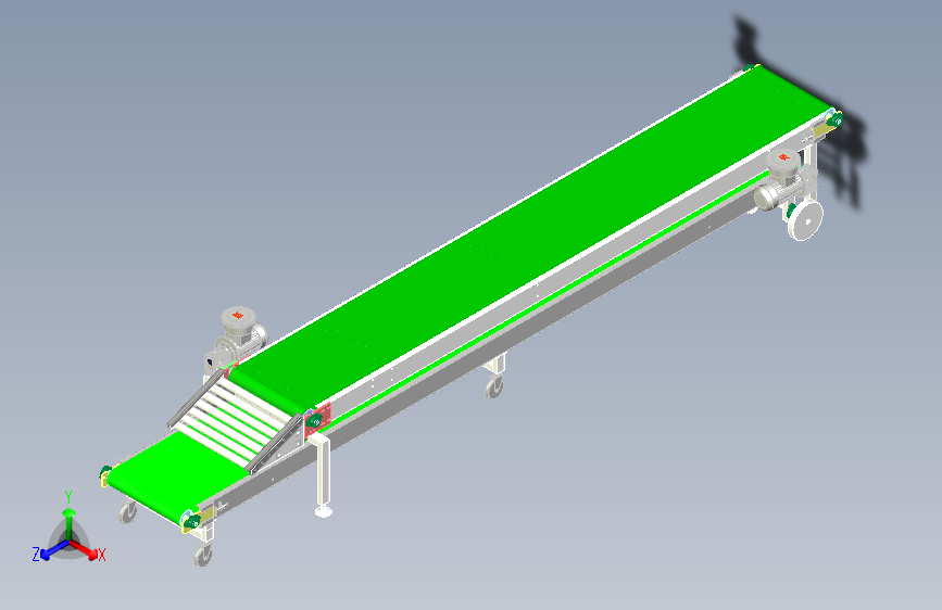 伸缩皮带输送机