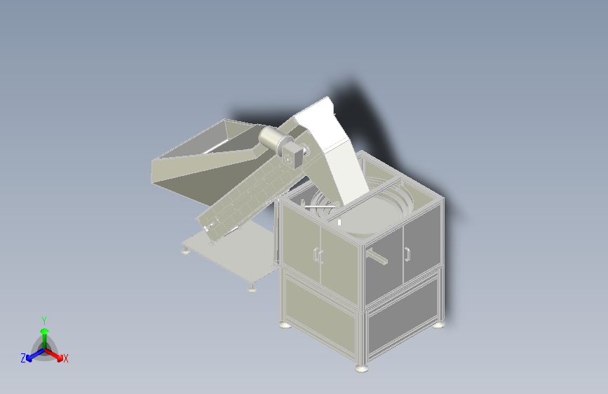 提升供料振动盘输送机
