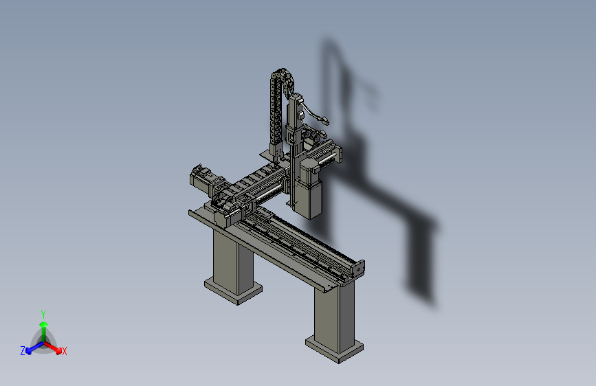 标准三轴机械手 XYZ总装配