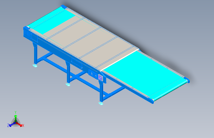 二节伸缩机（齿轮齿条）