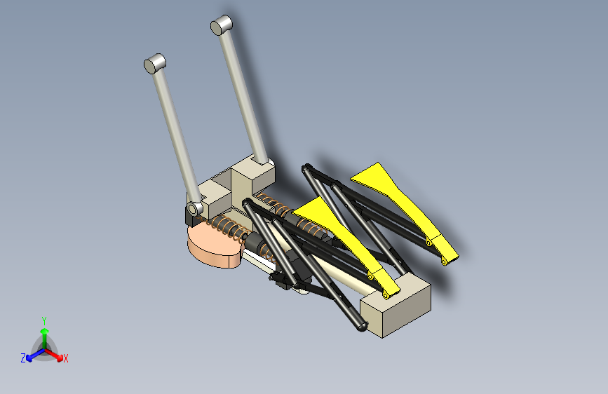 16届机创仿生跳跃青蛙三维设计SW模型3D图纸solidworks建模资料+