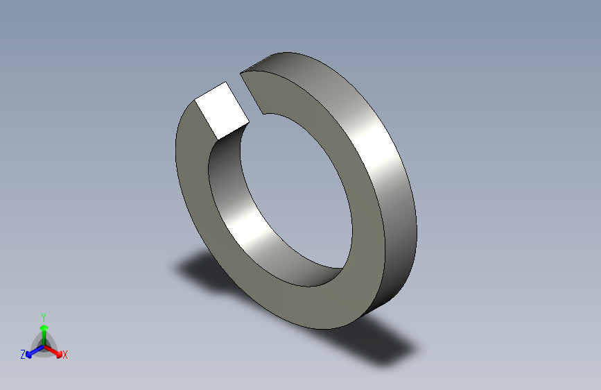 GBT93-1987标准型弹性垫圈(零件)6