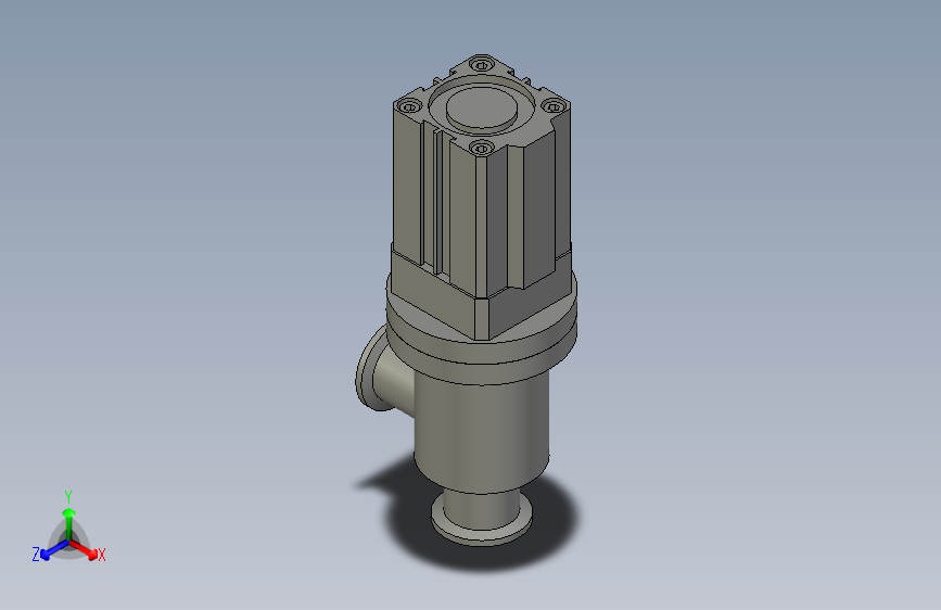 GDQ-J25A气动高真空挡板阀(宁波仪表)