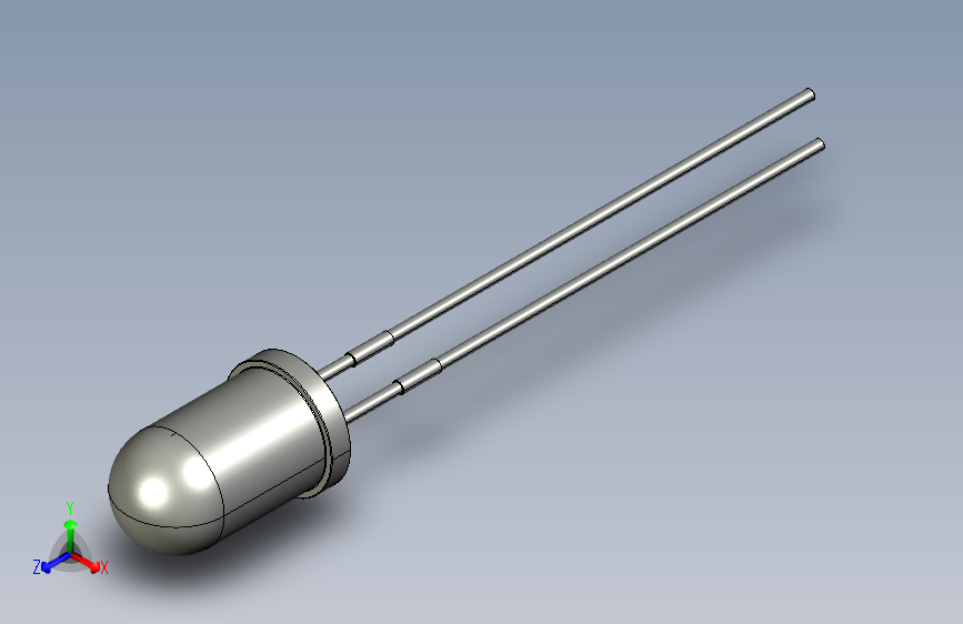 LED 5 毫米（白色