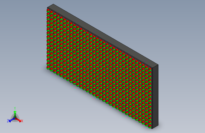 P10-DIP-RG-16x32-LED-模块