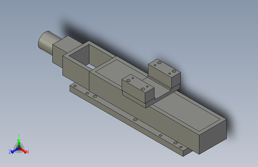 切割刀滑台行程100