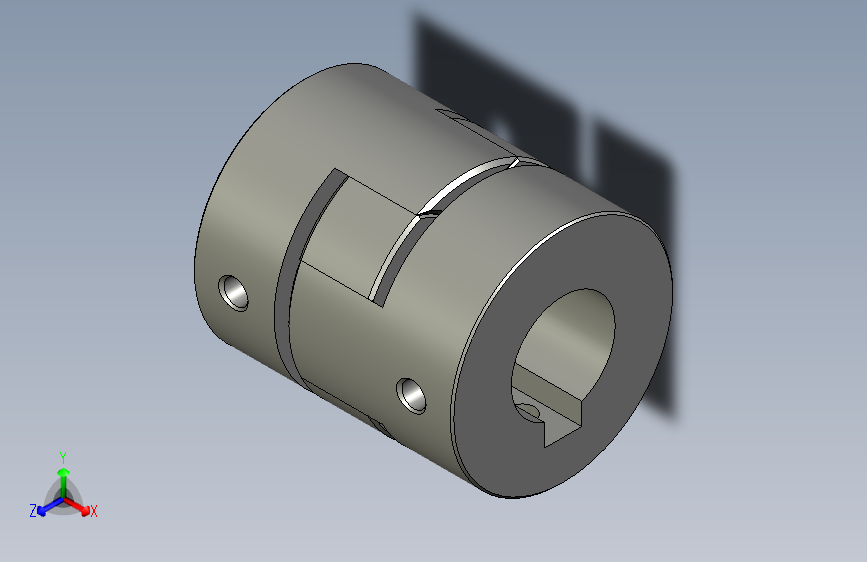 HZ022-X轴-D30x35L(D14转D10)