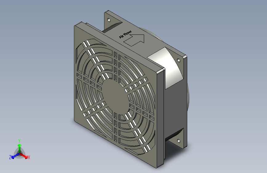 散热风扇120+2个防护网