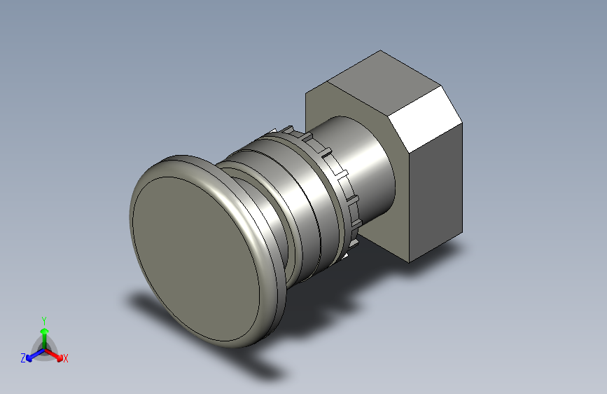 HZ022-急停开关红22mm