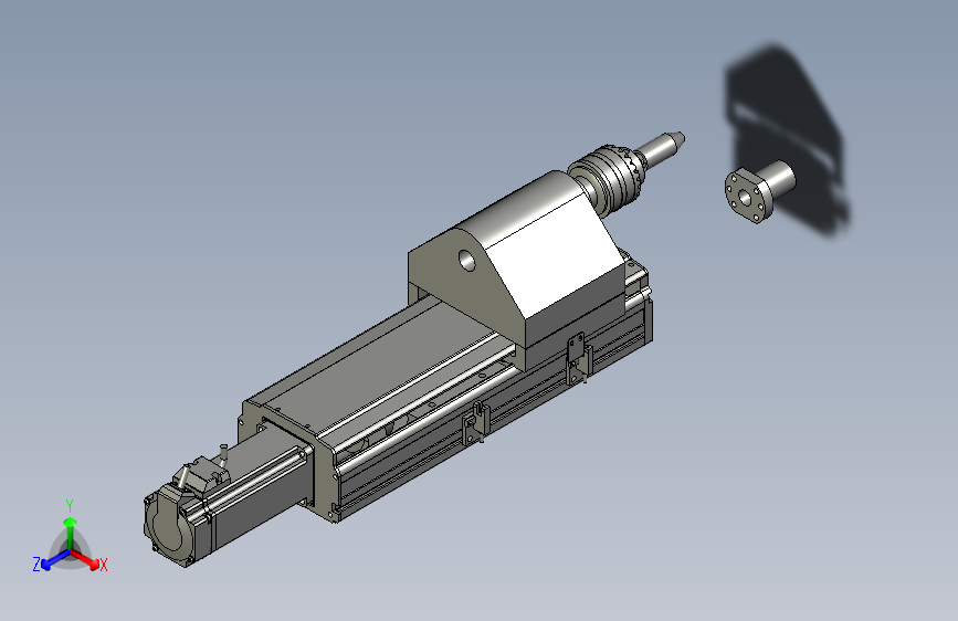 HZ022-夹紧-120-1丝杠模组