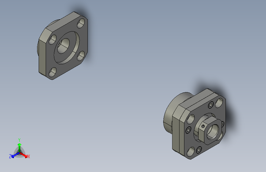 丝杠支座组件C_TFK15_SET