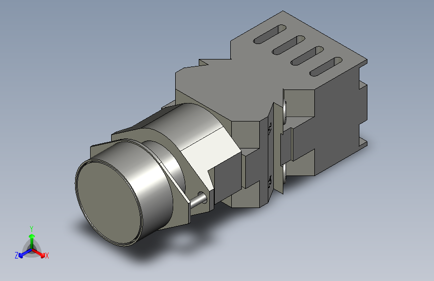 LAY8-11D_绿按钮开关