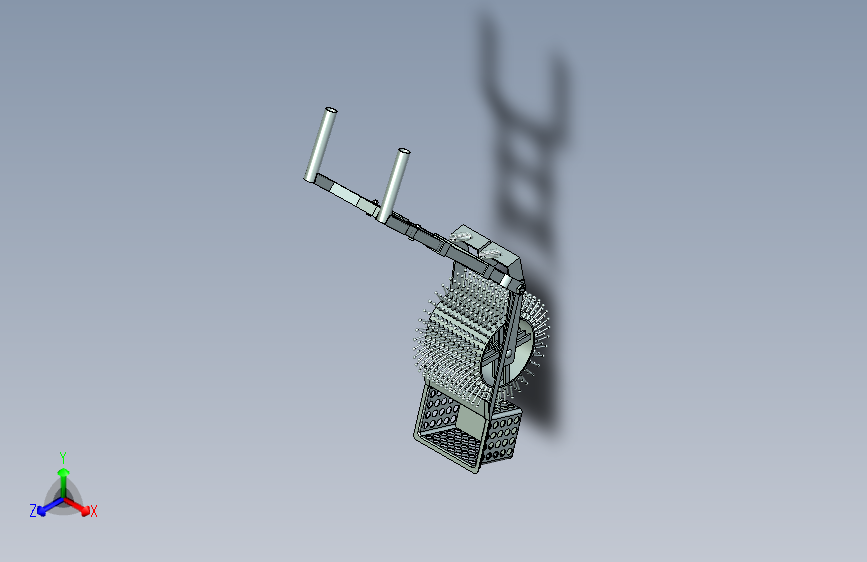 手动操作的松散水果收集器