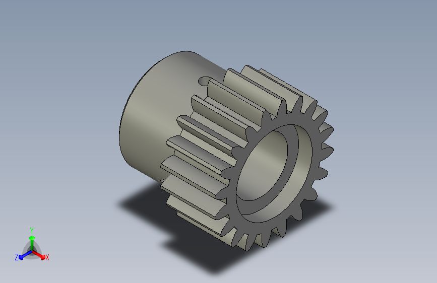 MDZX-02-08Y轴齿轮M2Z20