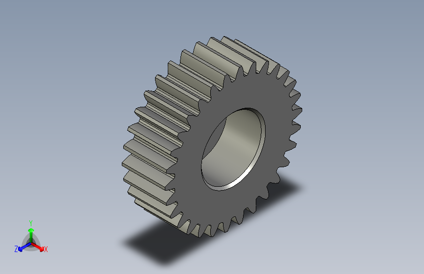 MDZX-04-05X轴从动齿轮M2Z30