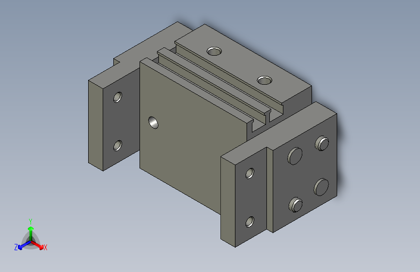 MHL2-10D气抓气缸