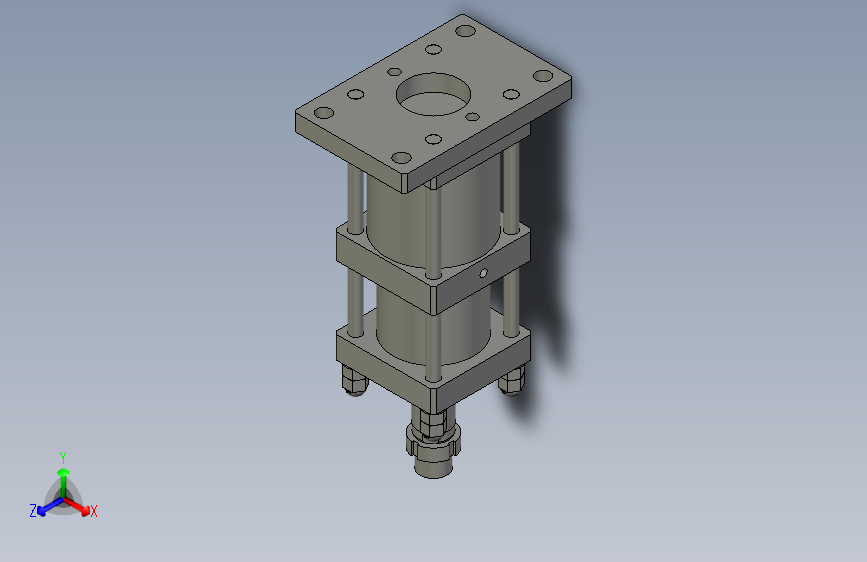 MQ20-A10-增压缸组合件