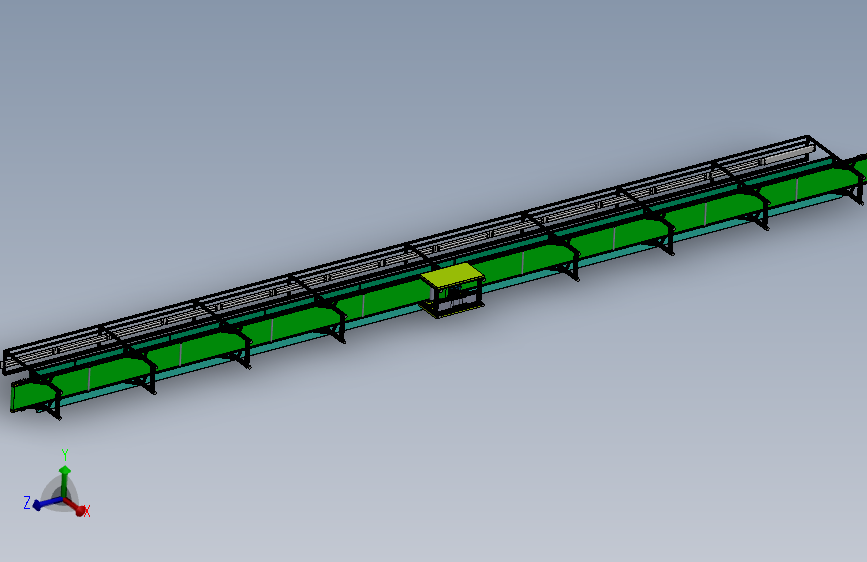 SMT车间20米皮带线