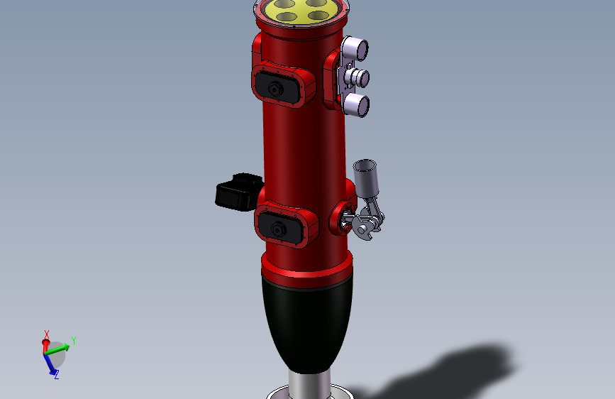 搭载 GoPro 的遥控潜水器（ROV）