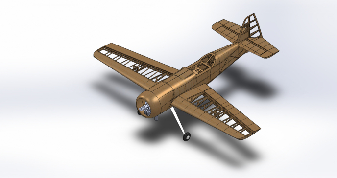 胶合板遥控航模