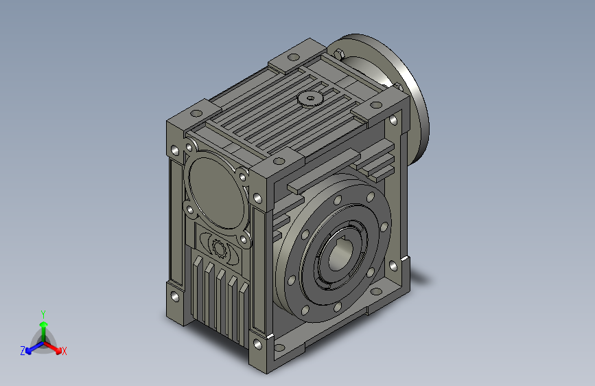 NMRV063蜗轮蜗杆减速机RV63-100-037kW_NMRV减速机