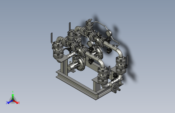 天然气集气一体化集成装置