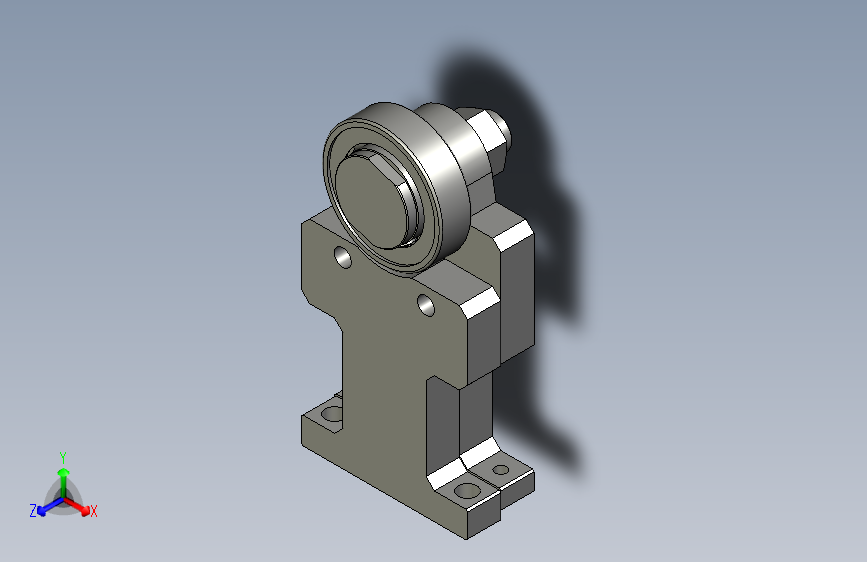 SYSB-NX1832-11转盘支撑_STEP_模型图纸下载 – 懒石网
