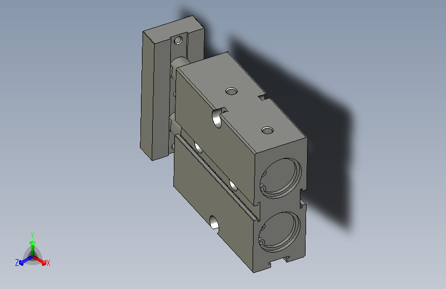 TN-20x10-S双轴气缸