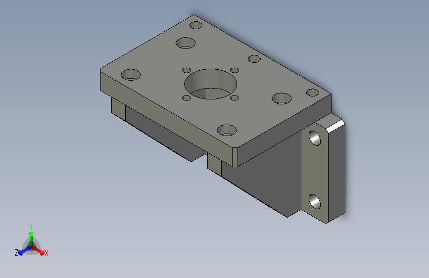 T型丝母安装座总成