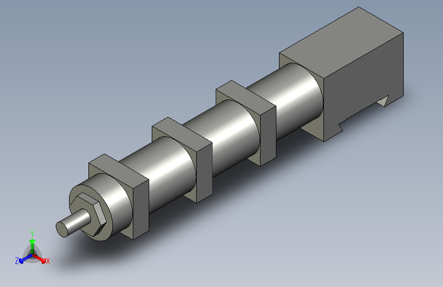 WG气缸100X60-30回程可调