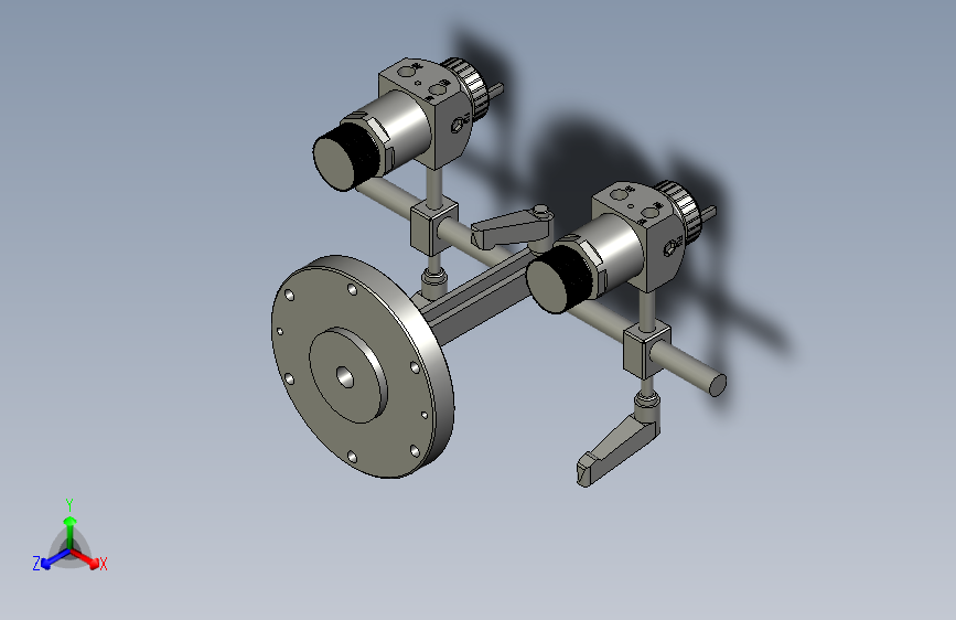 WRA喷枪固定装配