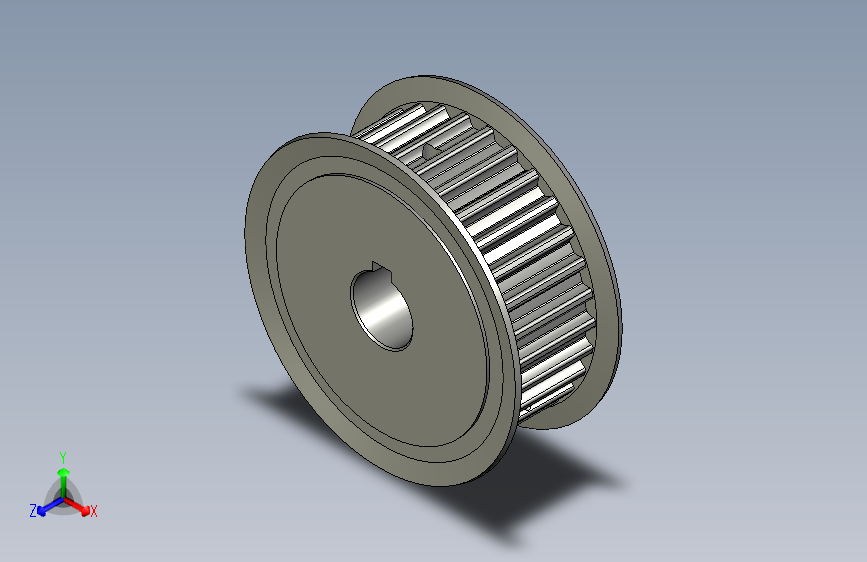 同步轮EBL21-S8M250-30-A-N-d19怡合达