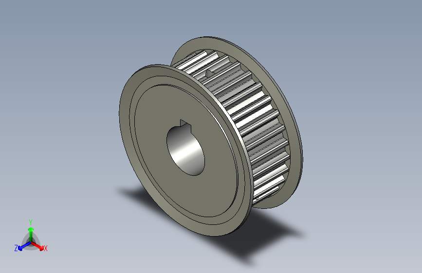 同步轮EBL21-S8M250-30-A-N-d25怡合达