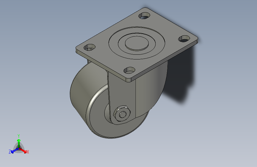 万向脚轮CGL01-D75怡合达